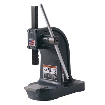 Dake Model Y 1-1/2 Ton Platen Type Single Lever Arbor Press - D-901002