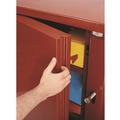 On Site Chests | JOBOX 1-695990 Extra Heavy-Duty 4-Door Utility Cabinet with Door Shelves image number 5