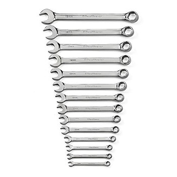 COMBINATION WRENCHES | GearWrench 81925 14 pc. Full Polish Combination Non-Ratcheting Wrench Set,6-19mm Metric