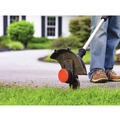 String Trimmers | Black & Decker LST522 20V MAX Lithium-Ion 2-Speed 12 in. Cordless String Trimmer Kit (2.5 Ah) image number 8