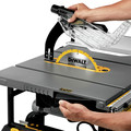 Dewalt DWE7491RS 10 in. 15 Amp  Site-Pro Compact Jobsite Table Saw with Rolling Stand image number 10