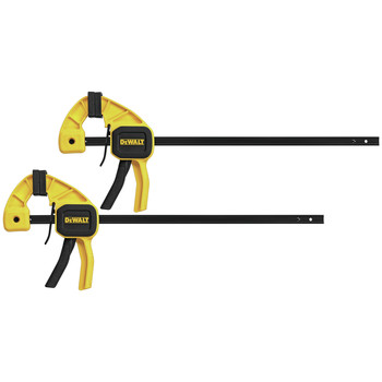 CLAMPS | Dewalt (2-Pack) 12 in. Medium Bar Clamps - DWHT83158