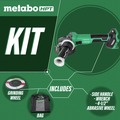 Clearance Center | Metabo HPT G3612DVEQ6M 36V MultiVolt Brushless Lithium-Ion 4-1/2 in. Cordless Slide Switch Angle Grinder (Tool Only) image number 1