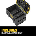 Dewalt DWST08300 14-3/4 in. x 21-3/4 in. x 12-3/8 in. ToughSystem 2.0 Tool Box - Large, Black image number 1