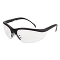 Eye Protection | MCR Safety KD110 Klondike Safety Glasses - Matte Black Frame/Clear Lens (12/Box) image number 1