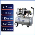 Presidents' Day Sale! Save $35 off $199! | California Air Tools 4710W 1 HP 4.7 Gallon Quiet Air Compressor image number 7