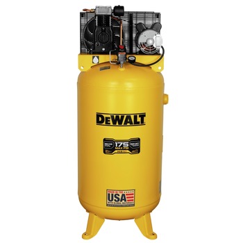AIR COMPRESSORS | Dewalt DXCM805.COM 5 HP 80 Gallon 175 Max PSI 17 SCFM @ 40 PSI 14.6 SCFM @ 90 PSI Single-Stage Oil-Lube Electric Stationary Vertical Air Compressor
