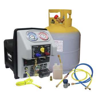 PRODUCTS | Mastercool 115V Twin Turbo Refrigerant Recovery System Kit - 69365
