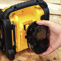 Speakers & Radios | Factory Reconditioned Dewalt DCR018R 18V/20V MAX/12V MAX Compact Worksite Radio image number 7