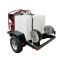 Pressure Washers | Pressure-Pro T185SKH/SK30005VH Dirt Laser Series 4000 PSI 3.5 GPM Direct Drive AR Pump 389cc GX390 Honda Hot Water Gas Pressure Washer image number 5