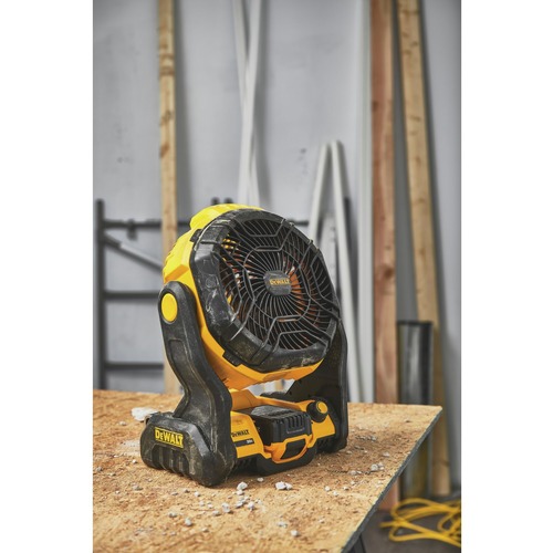 Factory Reconditioned Dewalt 20V MAX Lithium Ion 11 in. Cordless Jobsite Fan Tool Only DCE512BR