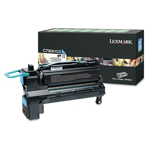 Customer Appreciation Sale! Save up to $60 on Select Tools | Lexmark C792A1CG Return Program 6000 Page-Yield Toner - Cyan image number 0