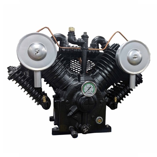 Air Compressor Pumps | EMAX APP4V1043TP 10 HP 2 Stage Reciprocating Air Compressor Pump image number 0