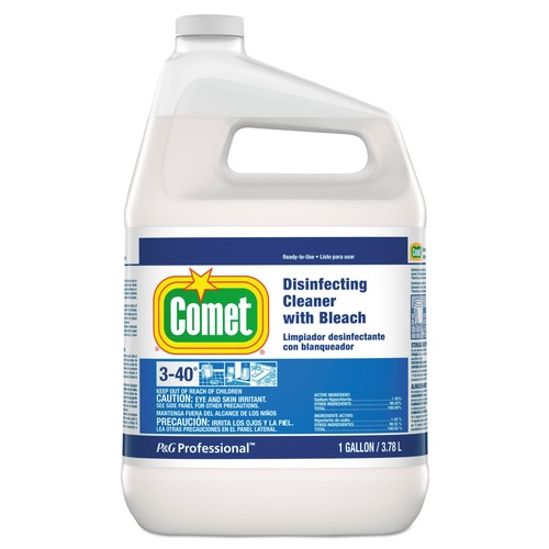  | Comet 24651EA 1 gal. Bottle Disinfecting Cleaner with Bleach image number 0