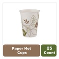 Customer Appreciation Sale - Save up to $60 off | Dixie 2342WS Pathways 12 oz. Paper Hot Cups (25/Pack) image number 3