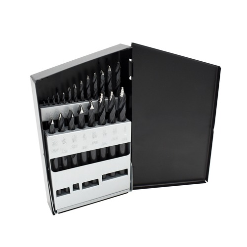 Friends and Family Sale! - Take 10% off all orders (log in or register for 15%) | Astro Pneumatic TS21 ONYX 21-Piece TurboStep HSS 1/16 in. to 3/8 in. Drill Bit Set image number 0
