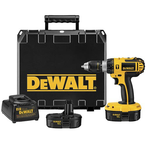 Hammer Drills | Dewalt DC725KA 18V Cordless 1/2 in. Compact Hammer Drill Kit image number 0