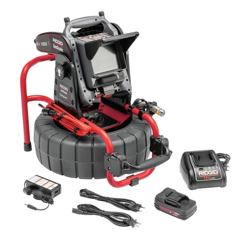 Clearance Center | Ridgid 63828 18V SeeSnake C40 Compact Lithium-Ion Cordless Camera System Kit with TruSense  (2.5 Ah) image number 0