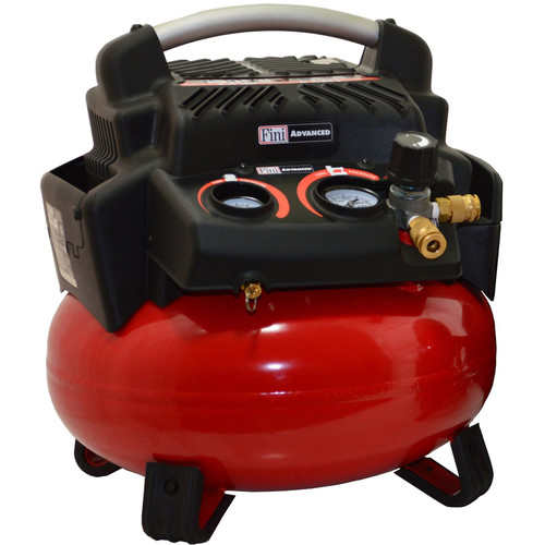Portable Air Compressors | Fini PRO6 6 Gallon 1.5 HP Pancake Compressor image number 0