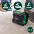 Speakers & Radios | Metabo HPT UR18DAQ4M MultiVolt 18V Lithium-Ion Cordless Bluetooth Radio (Tool Only) image number 8