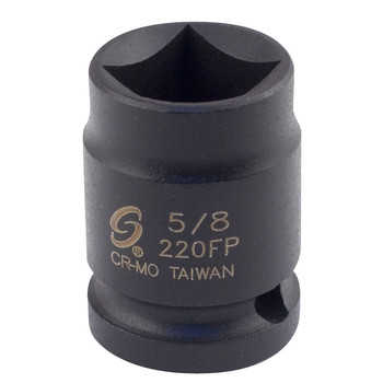 SOCKETS AND RATCHETS | Sunex 1/2 in. Drive 5/8 in. SAE Female Pipe Plug Socket - 220FP