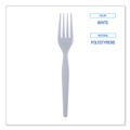Percentage Off | Boardwalk BWKFORKHW Heavyweight Polystyrene Plastic Fork Cutlery - White (1000/Carton) image number 4