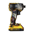 Impact Drivers | Factory Reconditioned Dewalt DCF887D2R 20V MAX XR Cordless Lithium-Ion 1/4 in. 3-Speed Impact Driver Kit with (2) 2.0 Ah Battery Packs image number 3