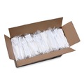  | Boardwalk BWKFKTNSHWPSWH Heavyweight Fork/Knife/Napkin/Pepper/Salt/Spoon 6-Piece Plastic Cutlery Kit - White (250/Carton) image number 2
