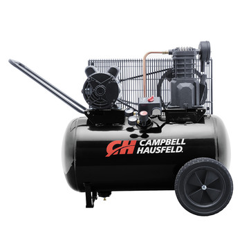 PRODUCTS | Campbell Hausfeld 3.7 HP 20 Gallon Oil-Lube Horizontal Portable Air Compressor - VT6182