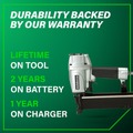 Metabo HPT Clearance | Metabo HPT N5021AM 16-Gauge 15/16 in. Wide Crown Stapler image number 9