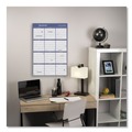 July Member-Exclusive Offer Save 10% off on One Item | AT-A-GLANCE A1102 12-Month (Jan to Dec): 2026 24 in. x 36 in. Vertical/Horizontal Erasable Quarterly/Monthly Wall Planner - White/Blue Sheets image number 4