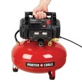  | Porter-Cable C2002-ECOM 0.8 HP 6 Gallon Oil-Free Pancake Air Compressor image number 1