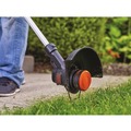  | Black & Decker LST201 20V MAX Lithium-Ion 10 in. Cordless String Trimmer/Edger Kit (1.5 Ah) image number 3