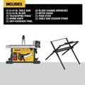 Table Saws | Dewalt DWE7485WS 15 Amp Compact 8-1/4 in. Jobsite Table Saw with Stand image number 1
