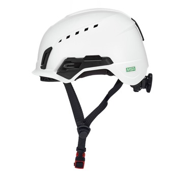 MSA V-Gard H2 Vented Safety Helmet - White - 10242629