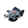 Clearance Center | Bosch GKS18V-22LB25 18V Brushless Blade-Left Lithium-Ion 6-1/2 in. Cordless Circular Saw Kit with 2 Batteries (4 Ah) image number 1