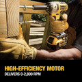 Dewalt DCF890M2 20V MAX XR Cordless Lithium-Ion 3/8 in. Compact Impact Wrench Kit image number 8