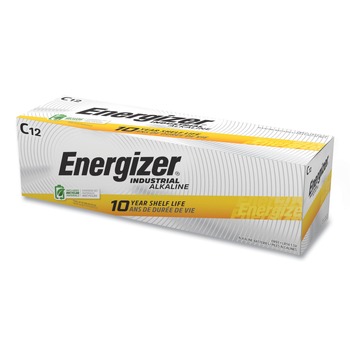 Energizer EN93 1.5V Industrial Alkaline C Batteries (12/Box)