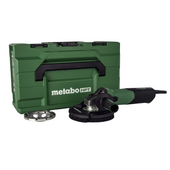 METABO HPT CONCRETE AND POLISHING | Metabo HPT RSEV 17-125 14.5 Amp 5 in. Corded Renovation Grinder for Concrete - 646829620