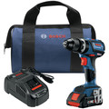  | Factory Reconditioned Bosch GSB18V-535CB15-RT 18V Lithium-Ion Brushless 1/2 in. Cordless Hammer Drill Driver Kit (4 Ah) image number 0