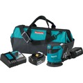  | Factory Reconditioned Makita XOB01-R 18V LXT Lithium-Ion 5 in. Cordless Random Orbit Sander Kit (3 Ah) image number 0