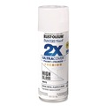 Paint | Rust-Oleum 331171 Painter's Touch 2X Ultra Cover Spray Paint, High Gloss White, 12 oz Aerosol Can, 6/Carton image number 1
