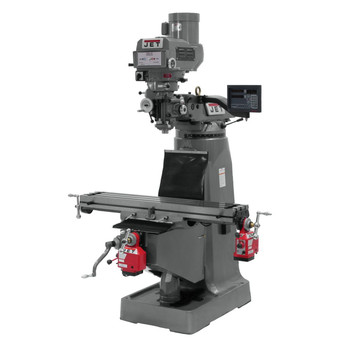 METALWORKING TOOLS | JET JTM-4VS Mill with NEWALL DP700 DROX and Y Powerfeed Installed - JT9-691201