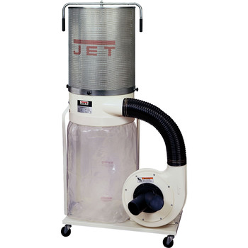 DUST MANAGEMENT | JET DC-1100VX-CK Vortex 115/230V 1.5HP Single-Phase Dust Collector with 2-Micron Canister Kit - JT9-708659K