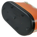 New Year's Sale! Save $25 on Select Tools | Klein Tools 5144BHHB 2 lbs. 14 Pocket Oval Hard Body Bucket - Orange/White image number 1