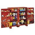 On Site Chests | JOBOX 1-695990 Extra Heavy-Duty 4-Door Utility Cabinet with Door Shelves image number 1