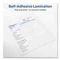 July Member-Exclusive Offer Save 10% off on One Item | Avery 73603 9 in. x 12 in. 3 mil Self-Adhesive Laminating Sheets - Matte Clear (10/Pack) image number 5