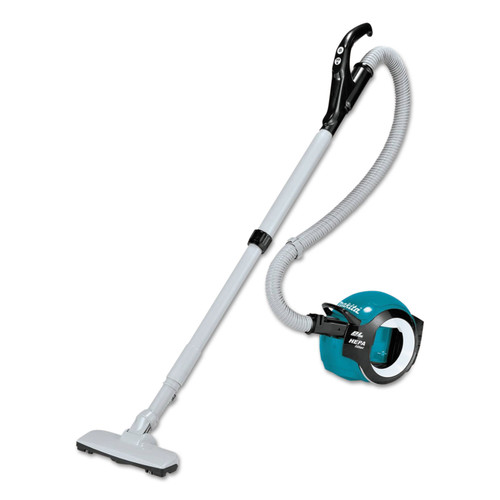 Clearance Center | Makita DCL501Z 18V LXT Cordless Lithium-Ion Brushless Cyclonic HEPA Canister Vacuum (Tool Only) image number 0