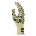 Work Gloves | MCR Safety 9396S CutPro Kevlar Gloves 9396 Yellow/Black Small Pair image number 1