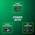 Circular Saws | Metabo HPT C3606DPAM 36V MultiVolt Lithium-Ion Cordless Circular Track Saw Kit (4 Ah) image number 10
